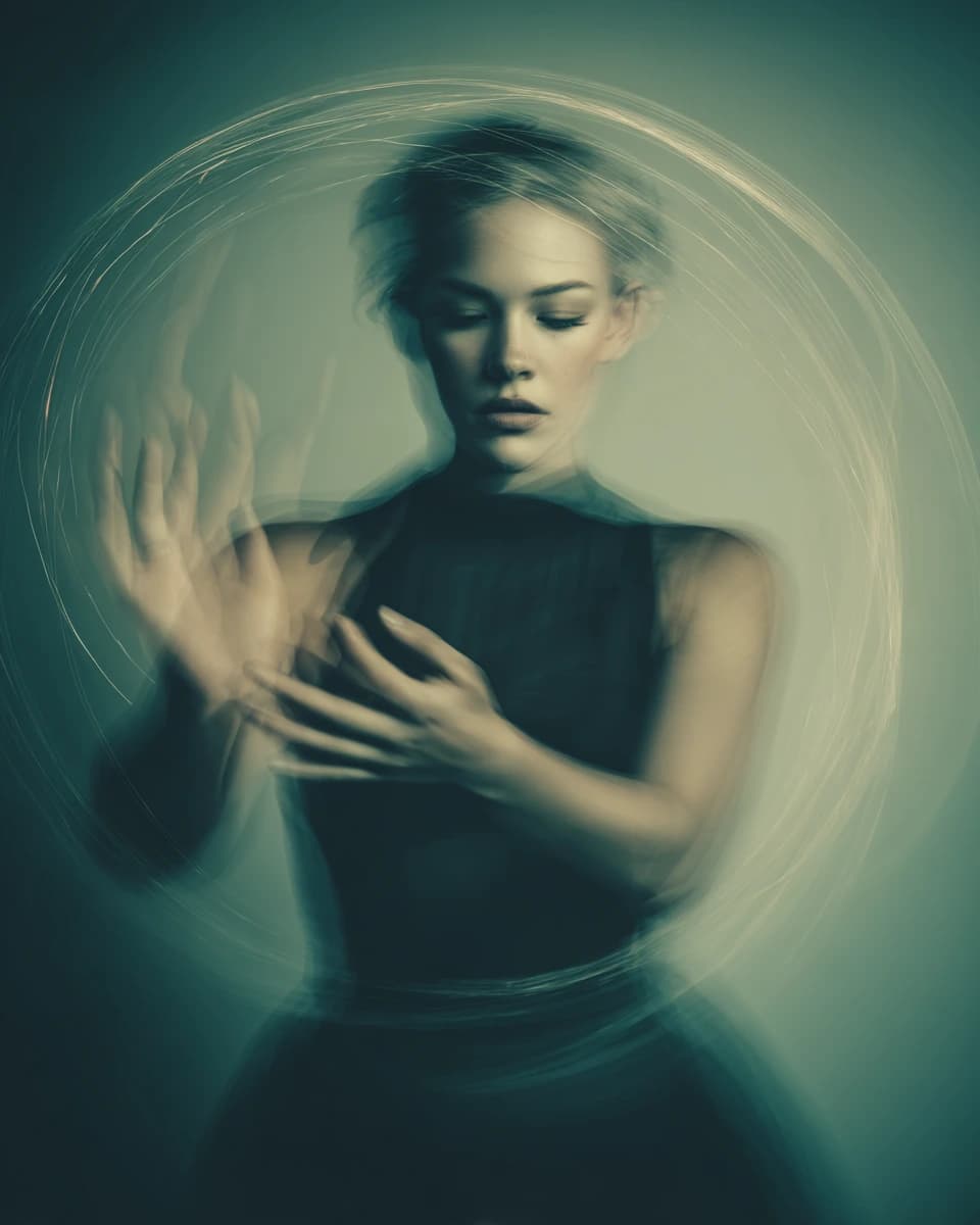 Abstract Motion Silhouette