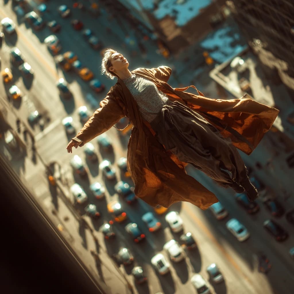 Floating Above Traffic