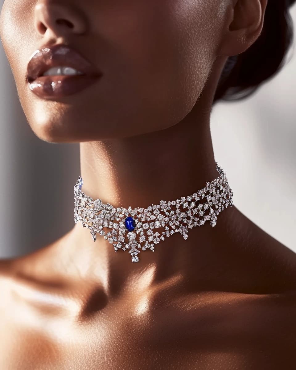 High-Jewelry Choker Portrait