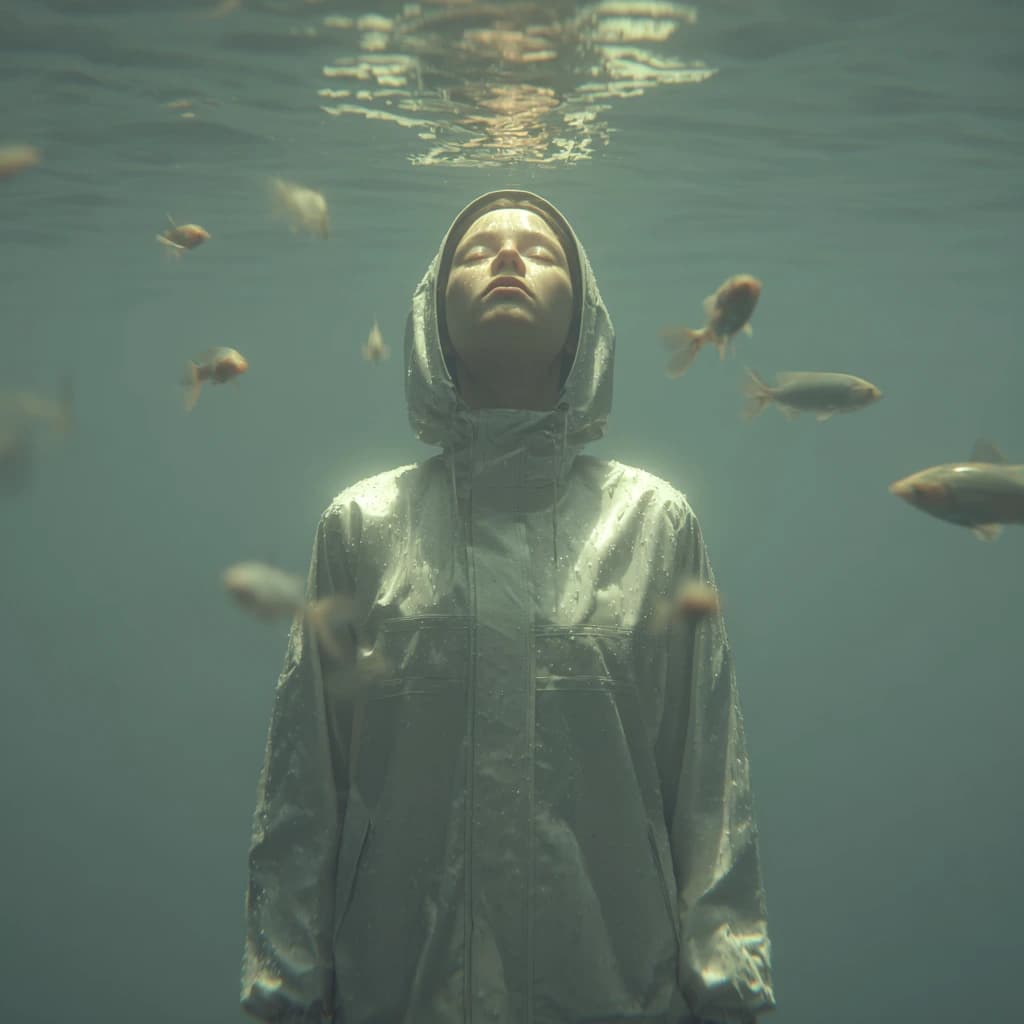 Submerged Stillness Portrait